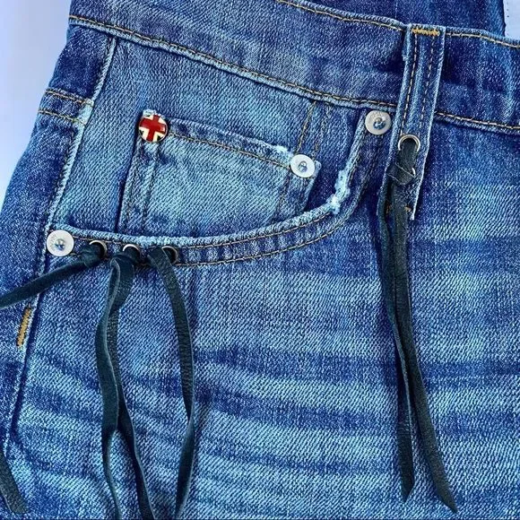 Hudson Tori Denim Slouch Shorts - Picture 7 of 10